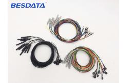 China Conductive Sintered Ag - AgCl Electrode With 1.5m leadwire Low Profile supplier