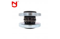 China Flanged Connector Pipe Single Sphere Rubber Expansion Joint 10 Inch supplier