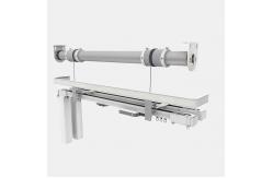 China Ceiling Mount Automated Wifi Remote Control Drapes supplier