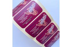China Coated Paper Pet vinyl Tamper Seal Stickers Custom Printed supplier