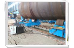 China Pipe Growing Line Used Hydraulic Fit Up Turning Roll 200T Bridge Pile Job supplier