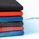 Tightly Woven Washed Cotton Fabric , 360gsm Knitted Yarn Dyed Cotton Fabric for sale