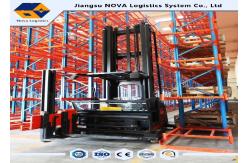 China Cold Rolled Steel Narrow Aisle Racking Systems With Powder Coating Finishing supplier