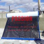 300L Glass Tube Solar Water Heater Low Pressure Solar Thermal Heater 8L Top Tank for sale