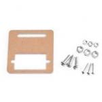 Plexiglass SG90 RC Servo Mounting Bracket With Screws
