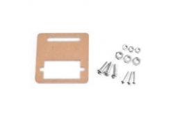 China Plexiglass SG90 RC Servo Mounting Bracket With Screws supplier