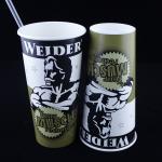 Recyclable Printed Paper Cup , Double Wall Biodegradable Takeaway Coffee Cups for sale