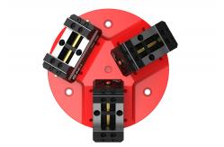 China Aluminum CNC Router Milling Machine Table Clamps With Mounting Holes supplier
