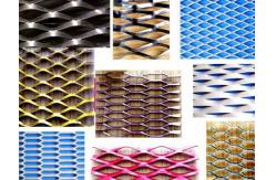 China heavy duty expanded sheet metal wire mesh diamond expanded metal mesh supplier