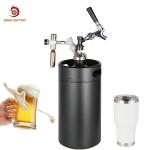 Insulated Vacuum Ball Lock Mini Keg , Carbonated Drink Ball Lock Soda Keg for sale