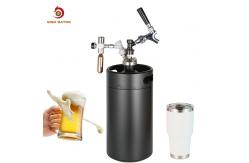 China Insulated Vacuum Ball Lock Mini Keg , Carbonated Drink Ball Lock Soda Keg supplier