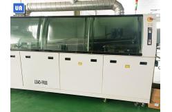 China Air Cylinder SMT Wave Soldering Machine 0.25MPa Spraying Pressure supplier