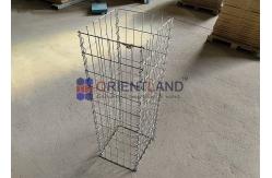 China Square Gabion Columns 100cm Mesh Size 5*10cm supplier