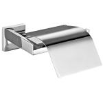 Rustproof Toilet Paper Holder Polished Thicken Square Toilet Paper Holder for sale