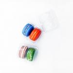 small two pack macaron tray blister packaging
