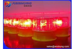 China Low Intensity Faa L810 Solar Aviation Obstruction Light Red Dusk-To-Dawn Operation supplier