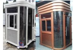 China Customized Portable Security Guard Cabins Luxury Guard Room House supplier
