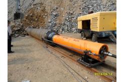 China 2600kN Pneumatic Pipe Ramming Tools , 159mm Diameter Hammerhead Pipe Rammer supplier