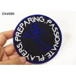 Stage And Art Decoration 3D Embroidery Patches Merrow Border Stick - On Style for sale