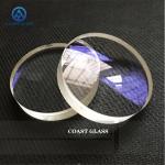 Circular Optical Windows Polished Clear Surface Finish Plate Color Material Fused Silica Quartz Glass for sale