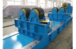 China Customized Adjustable Head Tail Stock Pipe Rotators For Welding supplier