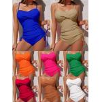 Solid Style Bikini Swimwear for Competitive Market for sale