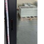 Black Bifold UPVC Sliding Window And Door For Balcony ISO9001 Certificated