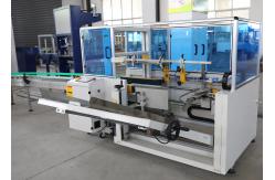 China Durable Wraparound Case Packer For Beverage Carton In Automatic Packaging Machine Line supplier