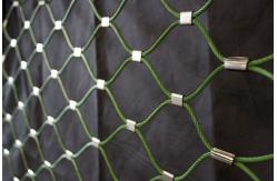 China No Toxic Flexible Stainless Steel Mesh Netting , Wire Rope Mesh Solid Structure supplier