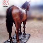 Custom Animal Resin Statues Animatronic Life Size Horse Sculptures for sale
