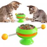 Training Function ABS Interactive Pet Toys Cat Spinning Toy Relieve Anxiety ODM for sale
