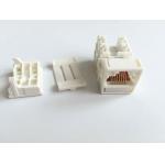 Unshielded 90 Degree Rj45 Keystone Jack CAT5E UTP Jack Outlet 8P8C Commscope Standard