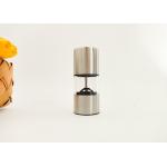 Kitchen Herb Salt Pepper Grinder Set Stainless Steel Spice Mill For Cooking for sale