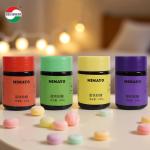 360ML Clear PET Can For Soft Candy Dry Food Coffee Cosmetic Gift Suitable For Cookies Packaging for sale