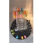 Customize Your Take-Away Orders with Personalized Plastic Macaron Packaging for sale