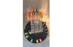 China Customize Your Take-Away Orders with Personalized Plastic Macaron Packaging supplier
