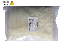China Easy Release Wire Zip Ties , 100mm Length Plastic Zip Ties 8kg Tensile Strength supplier