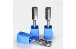 China 40 CrMo Shank Cylindrical Carbide Burr Carving Bits For Wood supplier