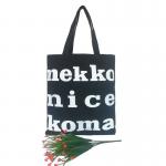 Custom Printed Organic Cotton Canvas Bag Washable For Commercial Promotion for sale