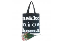 China Custom Printed Organic Cotton Canvas Bag Washable For Commercial Promotion supplier