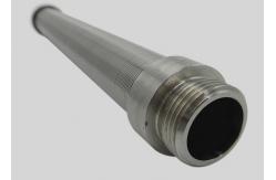 China Johnson Wedge Wire Water Well Screen Strainer, Metal Ring Wire Wrapped Base Pipe supplier