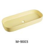 Modern Wash Basin Manufacturers Hotel Rectangular Bowl Above Counter Bathroom Wash Basin Melamine Sink for sale