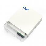 Wall Mounting Fiber Optic Terminal Socket 1 Port For Patch Cable for sale