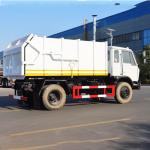 6CBM 4x2 Dongfeng Compressed Garbage Truck Manual Transmission Compactor Trash Truck