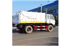 China 6CBM 4x2 Dongfeng Compressed Garbage Truck Manual Transmission Compactor Trash Truck supplier