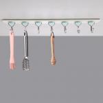 Irregular 7 Hook Door Back Hook Free Punching Convenient Installation for sale