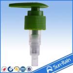 Colorful plastic 24/410 lotion pump soap dispenser used for cleansing water for sale