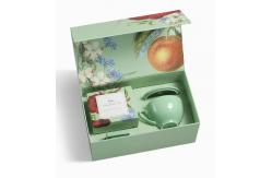 China Custom Logo Printed Cardboard Tea Boxes Handmade Tea Set Gift Box supplier