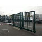 Dark Green Hot Dipped Galvanised Steel Gate Easily Assembled for sale