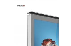 China Aluminum Vertical Scrolling Light Poster 2000 Lux 6 Sheet Backlit Light Box supplier